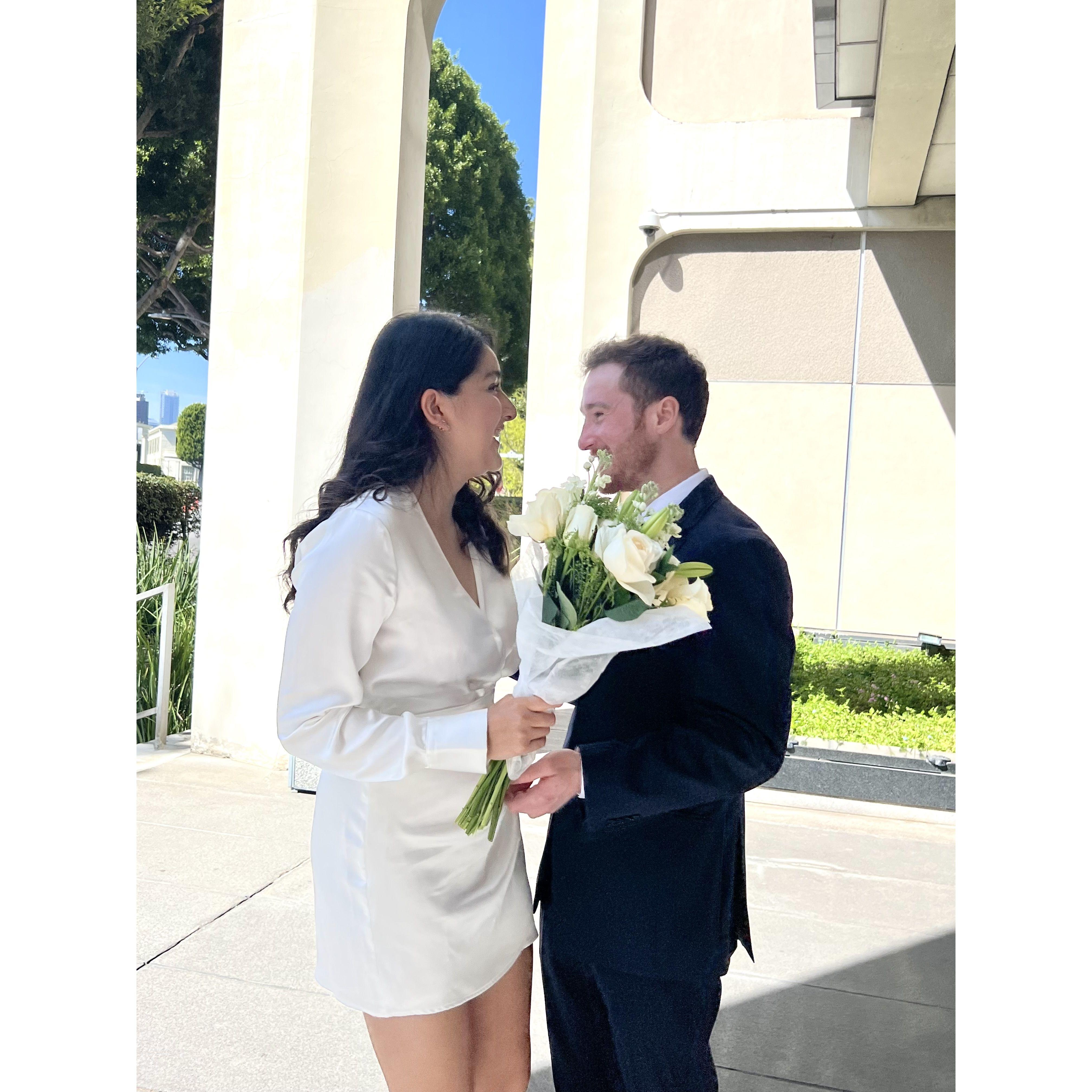 Our civil wedding day🤍
Nuestra boda al civil🤍