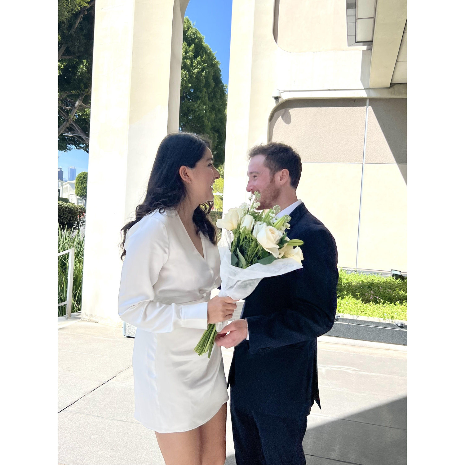 Our civil wedding day🤍
Nuestra boda al civil🤍
