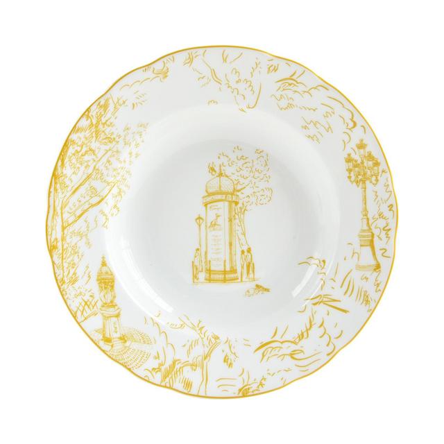 Bernardaud Tout Paris Rim Soup Plate