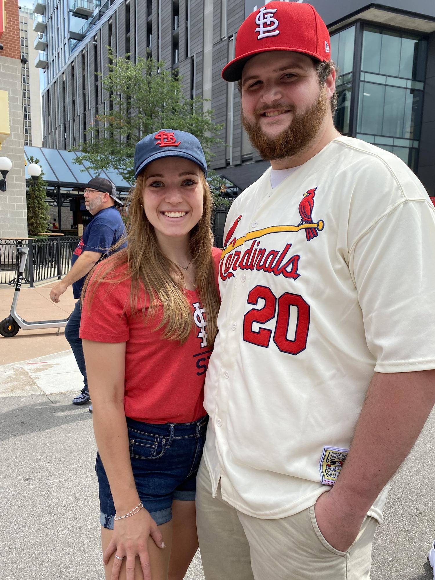 Cardinals game, summer 2021.