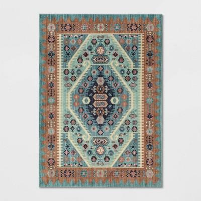 5'X7' Buttercup Diamond Vintage Persian Woven Rug - Opalhouse™