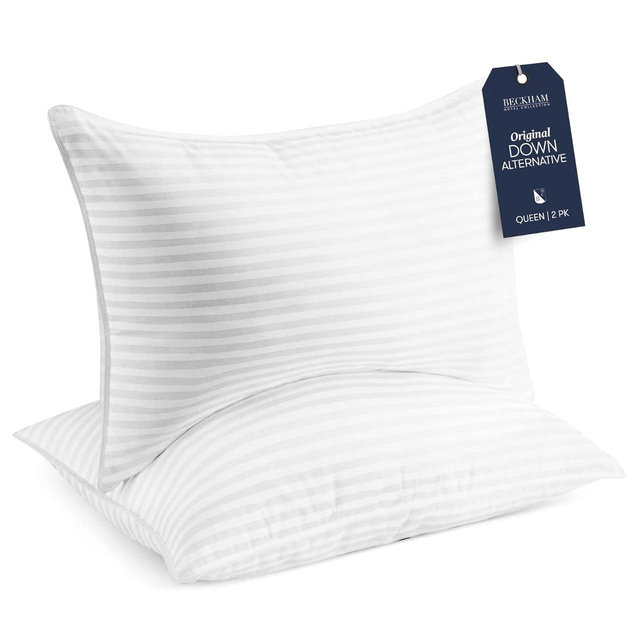 Beckham Hotel Collection Bed Pillows Standard/Queen Size - Set of 2