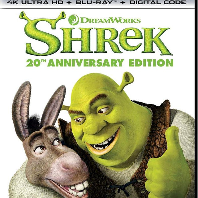 Shrek - 20th Anniversary Edition 4K Ultra HD + Blu-ray + Digital [4K UHD]