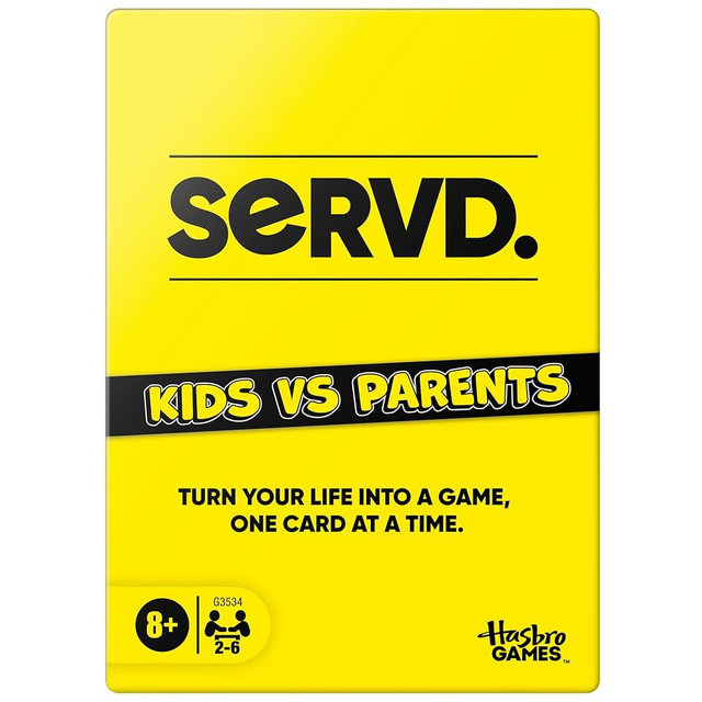 Hasbro SERVD Kids VS Parents