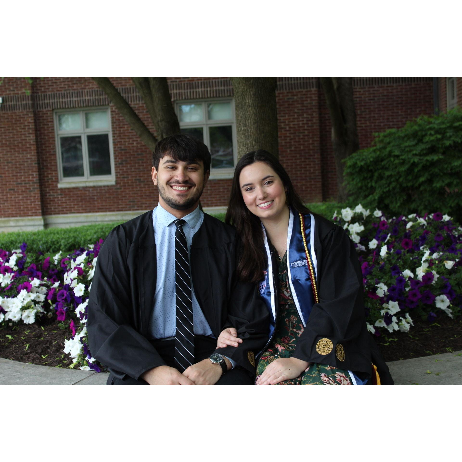 We graduated together!