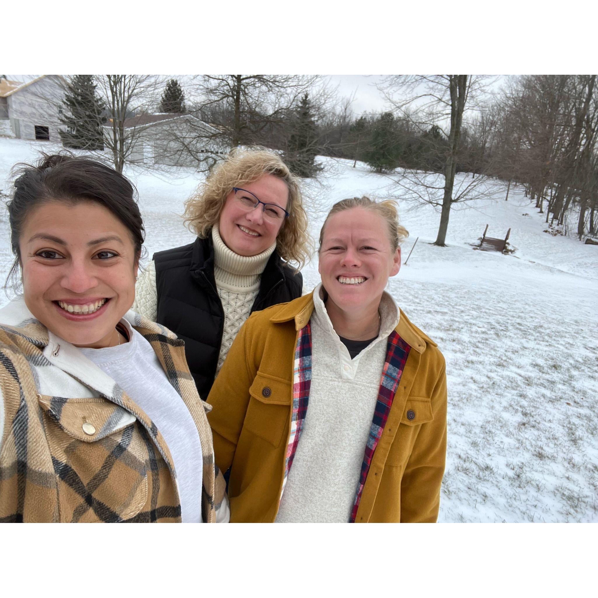 Our first few Christmas in MI