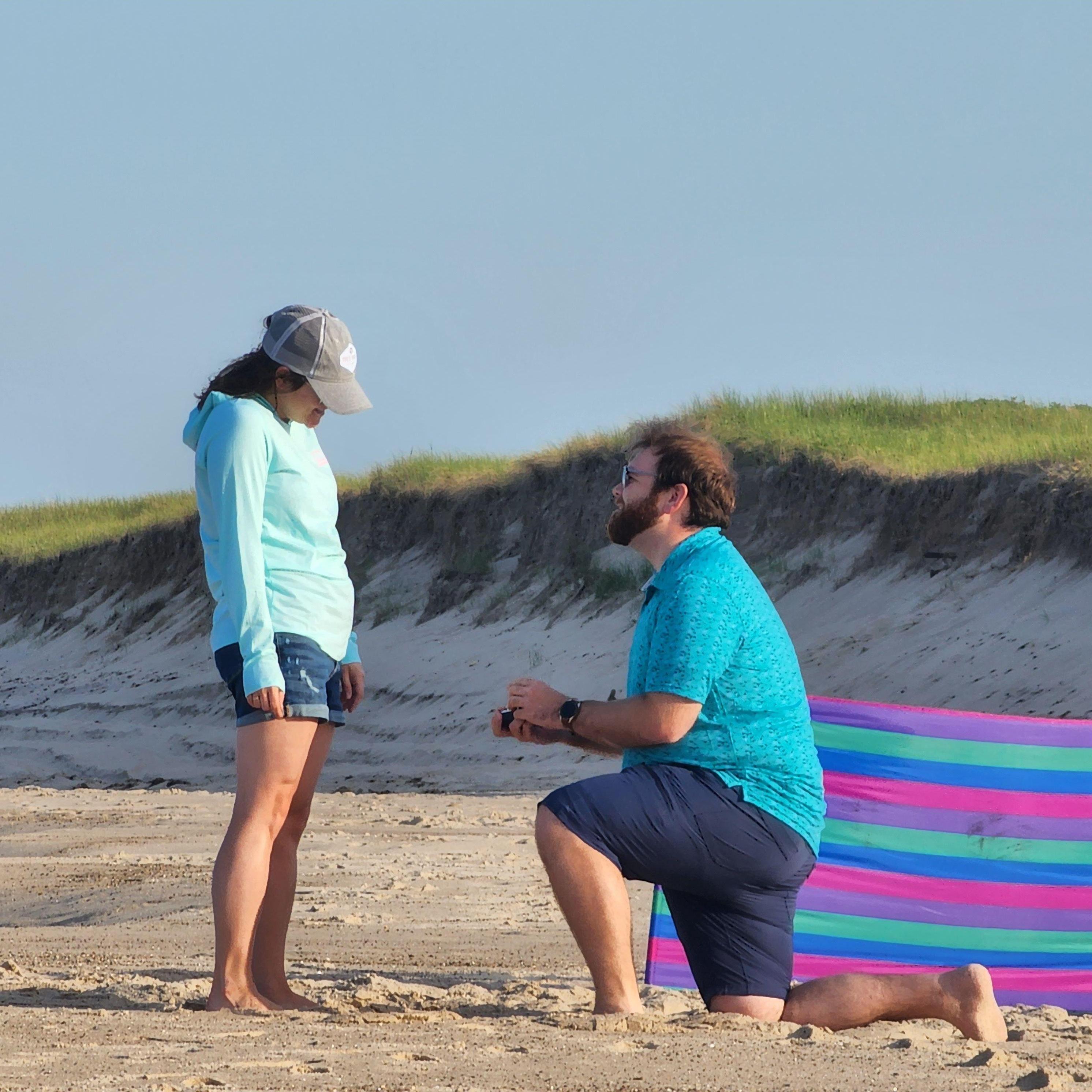 Joe proposed! 
June, 2022