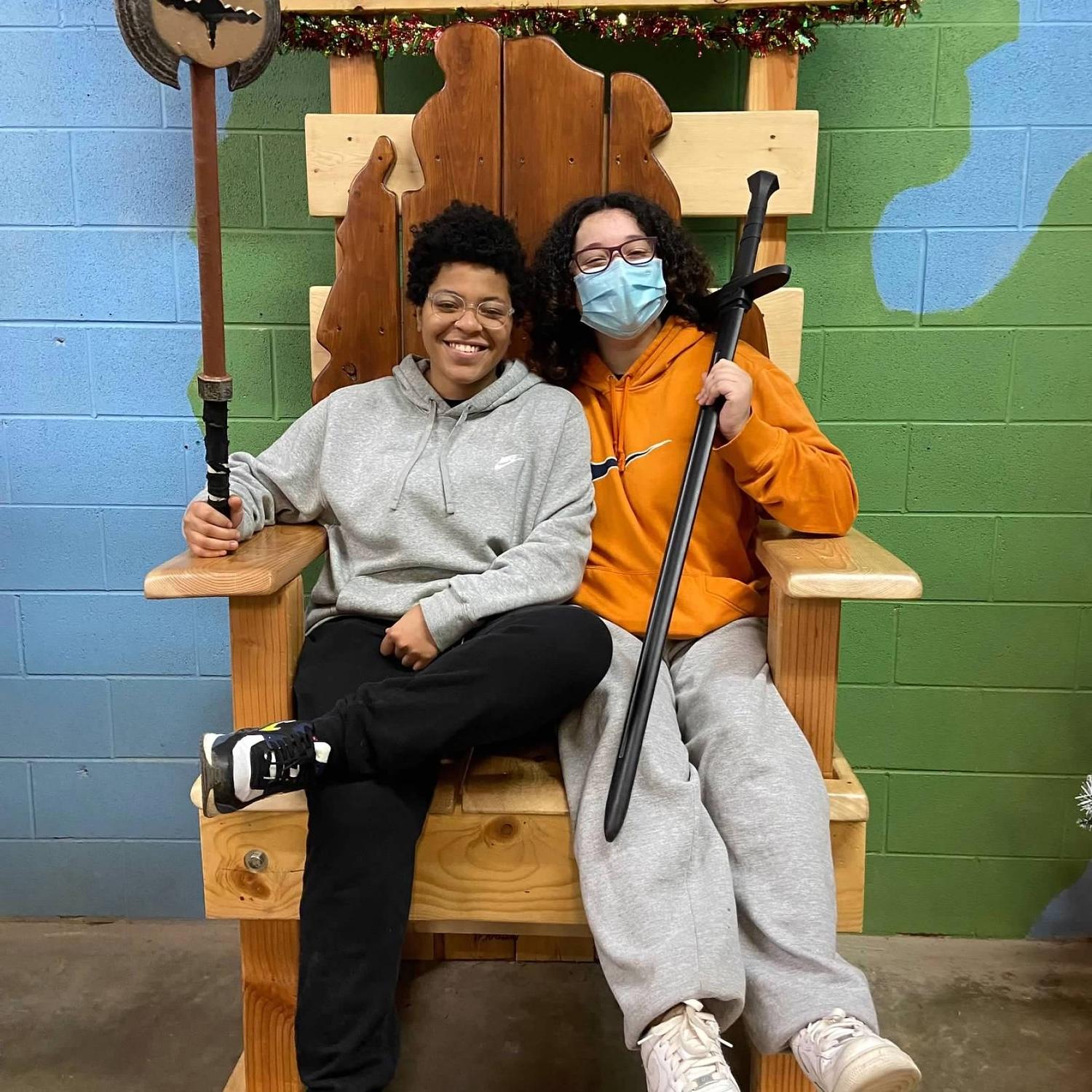 Axe throwing for Nay’s 20th birthday!!