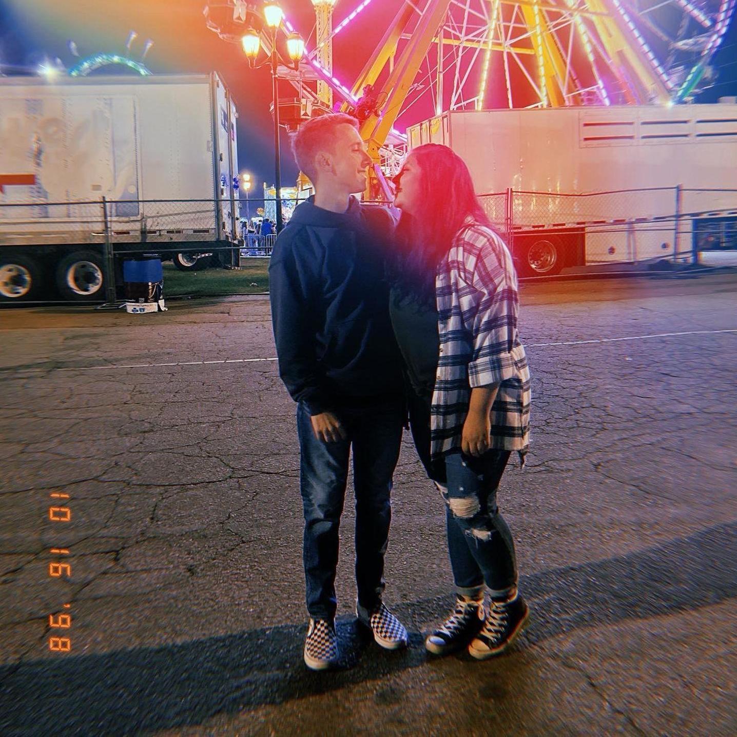 Alex and Abbie's first NC State Fair trip!