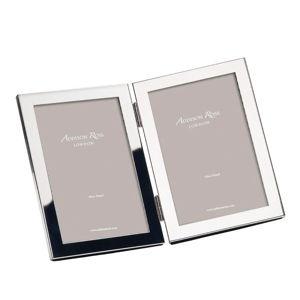 15mm Double Silver Frame with Squared Corners