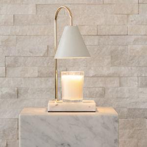 Candle Warmer - Cozy Ambiance | Ozarké | White - White Marble