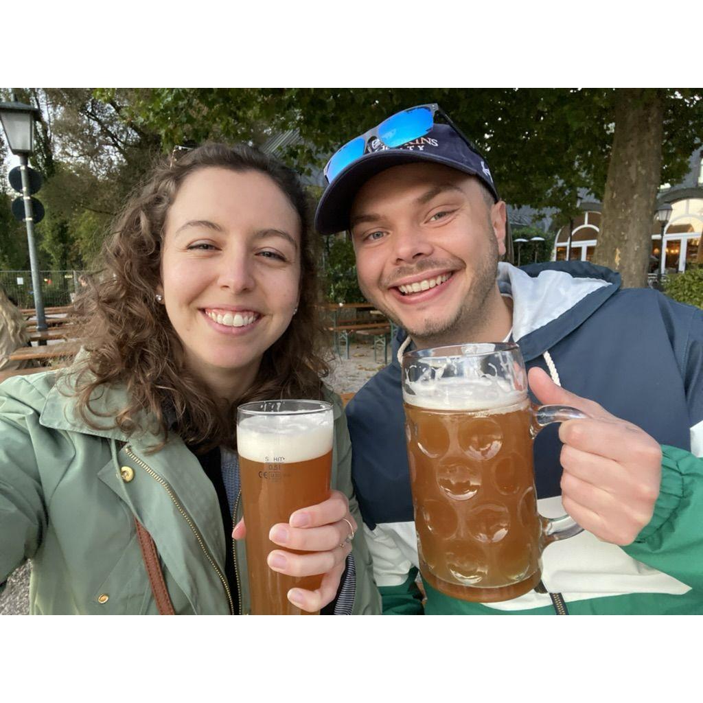 First international trip to Germany