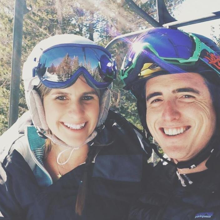 One of our many ski trips