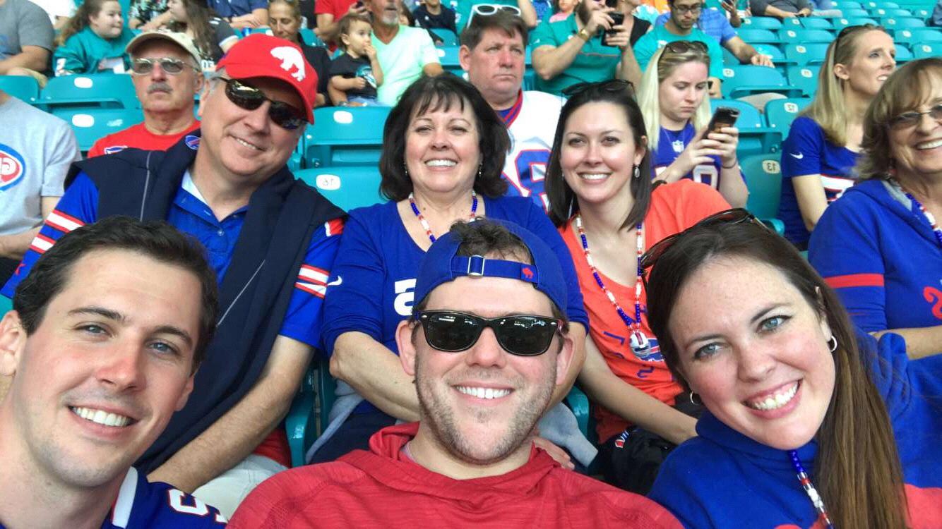 Annual Bills game in Miami, FL, in December 2017.