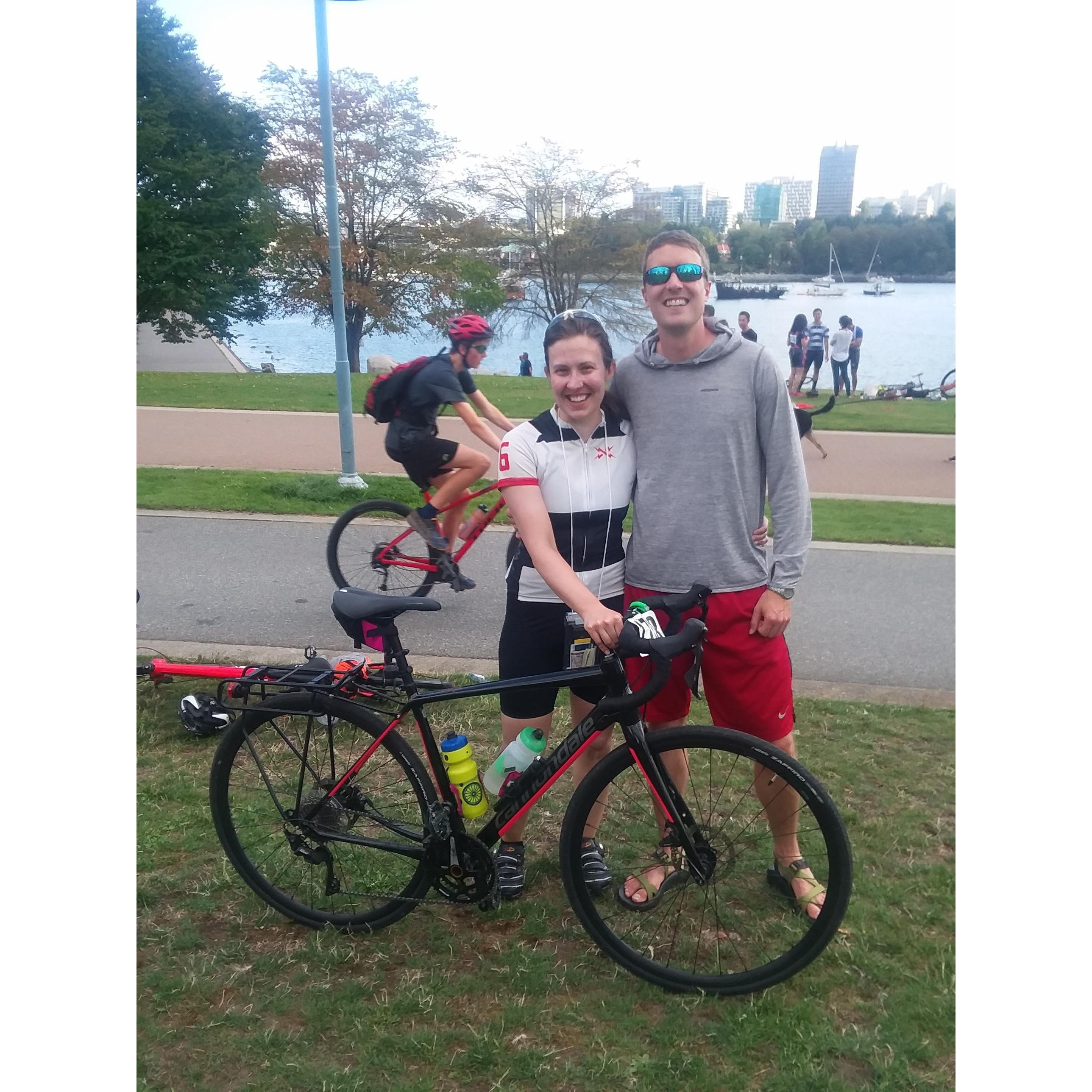 RSVP finish, Vancouver, BC, 2019