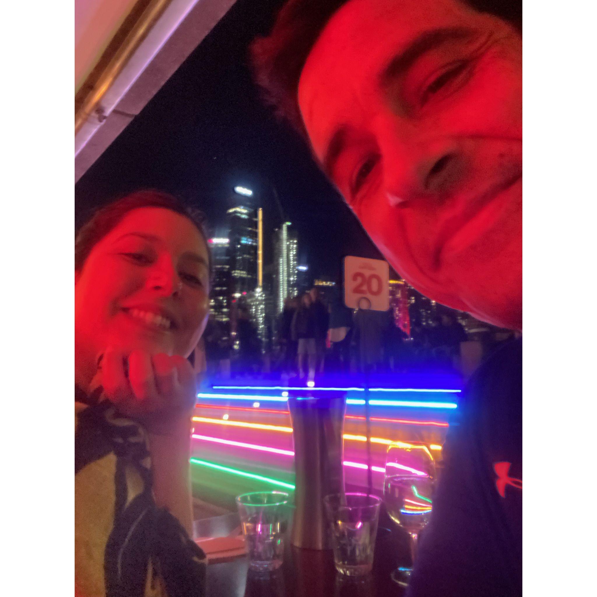 Dinner during Vivid!