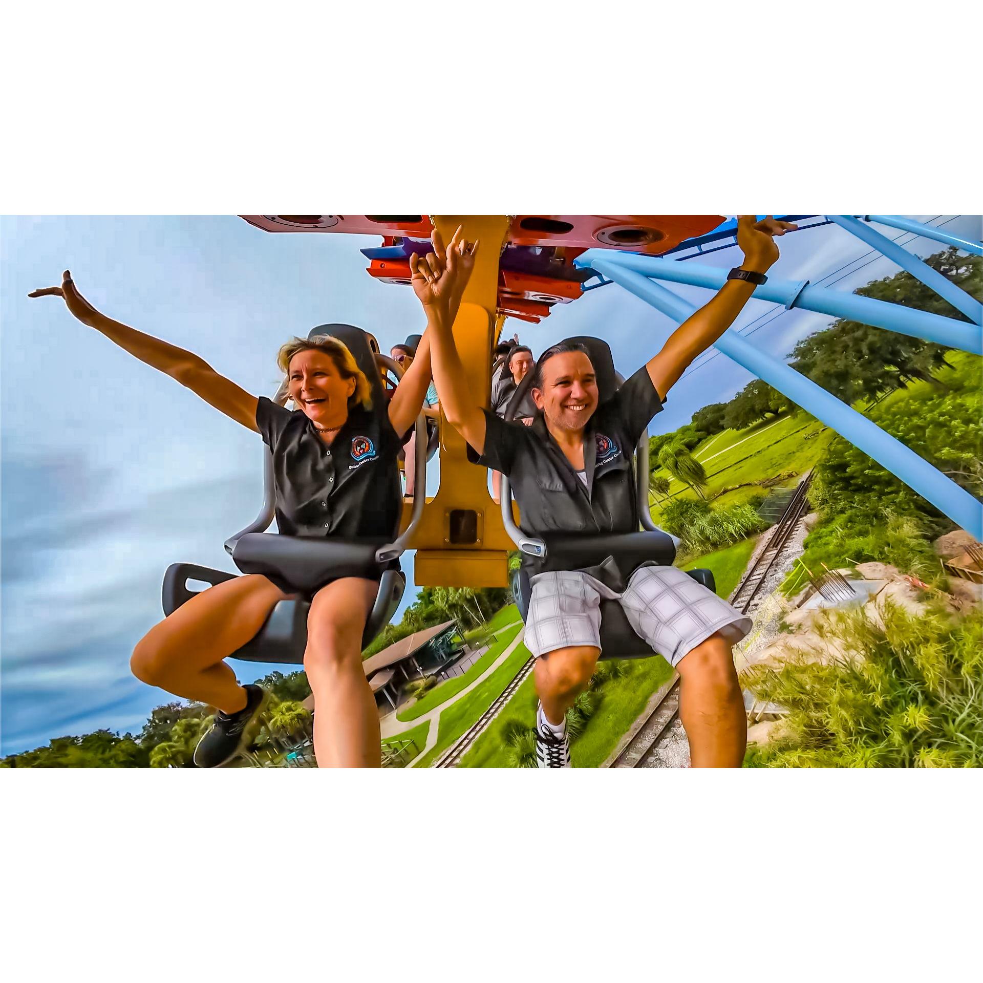 Have we mentioned that we LOVE rollercoasters?