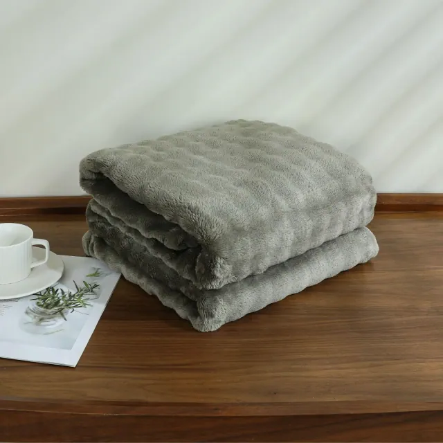Kate Aurora Prestige Ultra Soft & Plush Accent Throw Blanket - 50 in. W x 60 in. L - Green