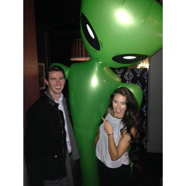 Alien party?