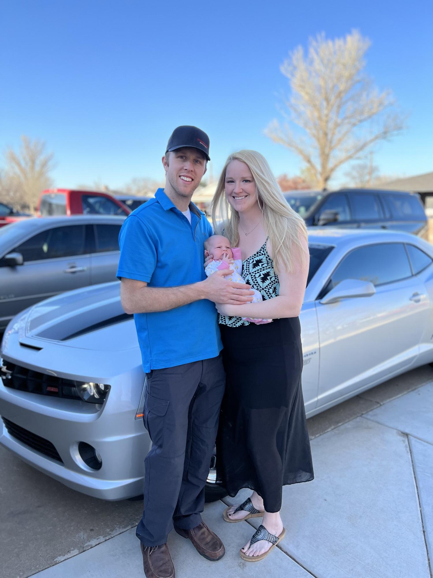 Our first date night after Audrey was born!