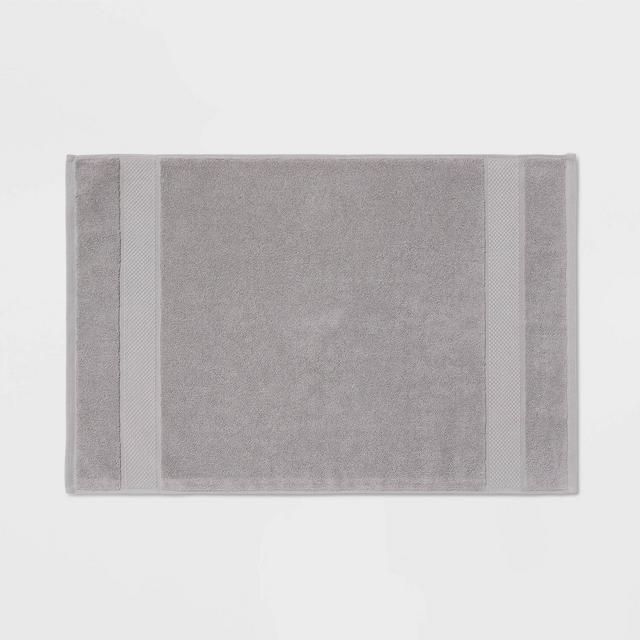Performance Plus Bath Towel Mat Light Gray - Threshold™