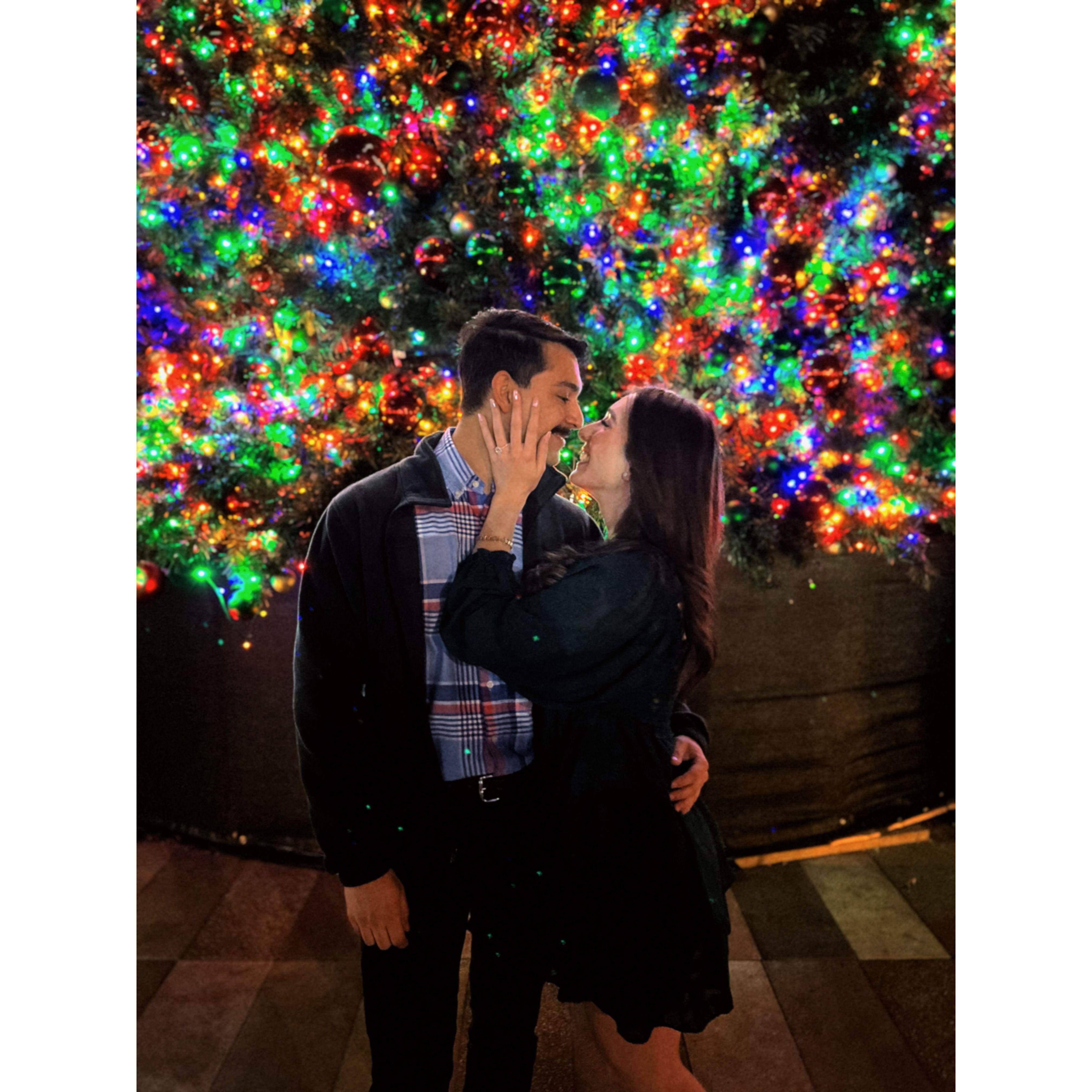 The happiest night of our lives, promising forever together.