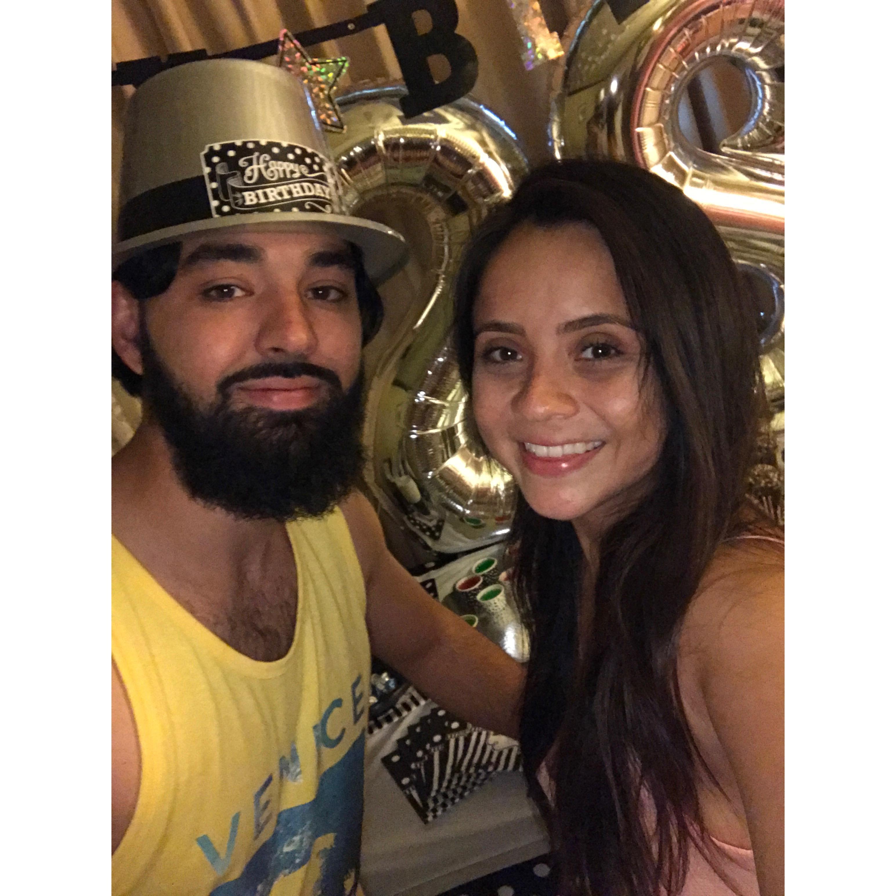 hotel party for the birthday boy