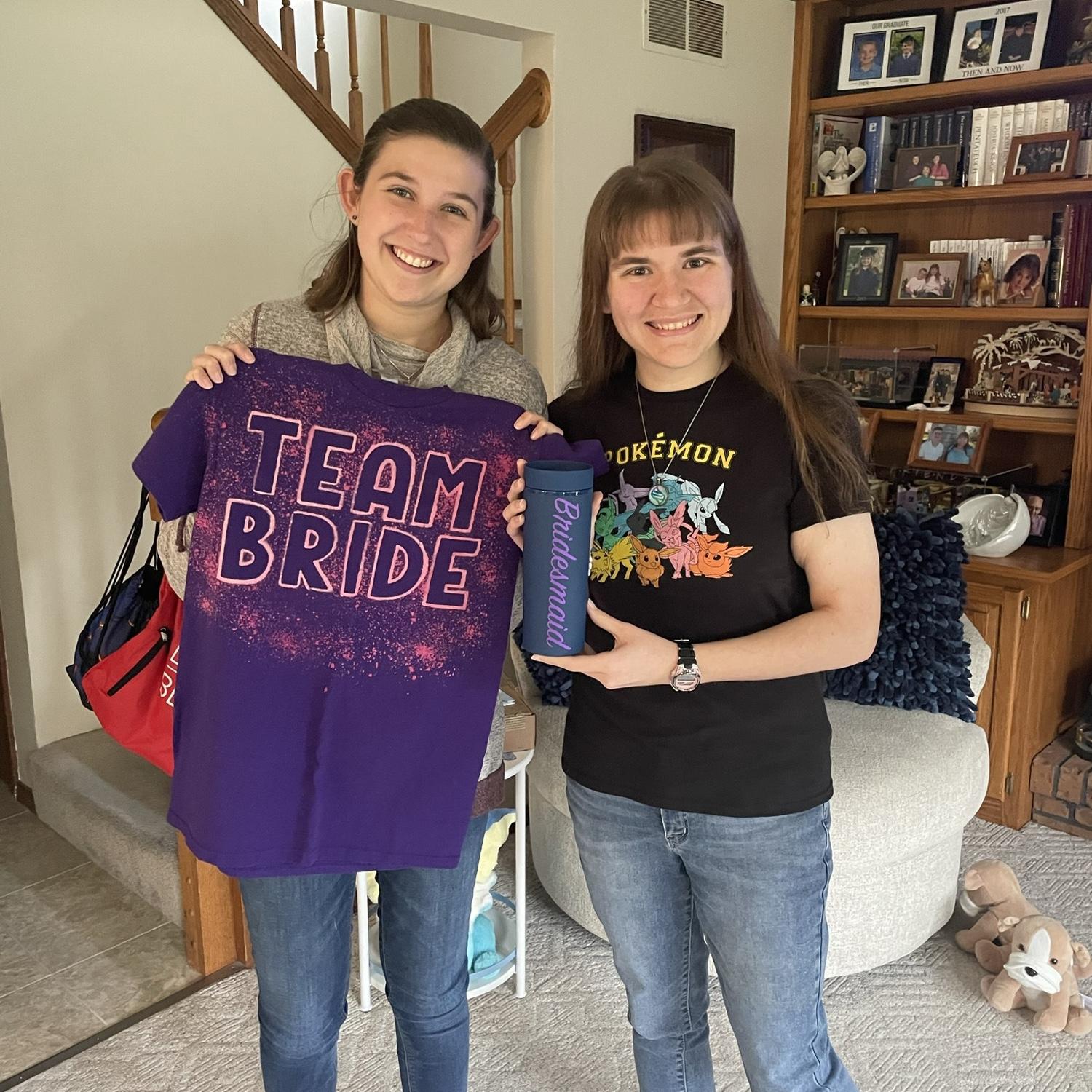 Jessie’s a bridesmaid! (And future sis in law)