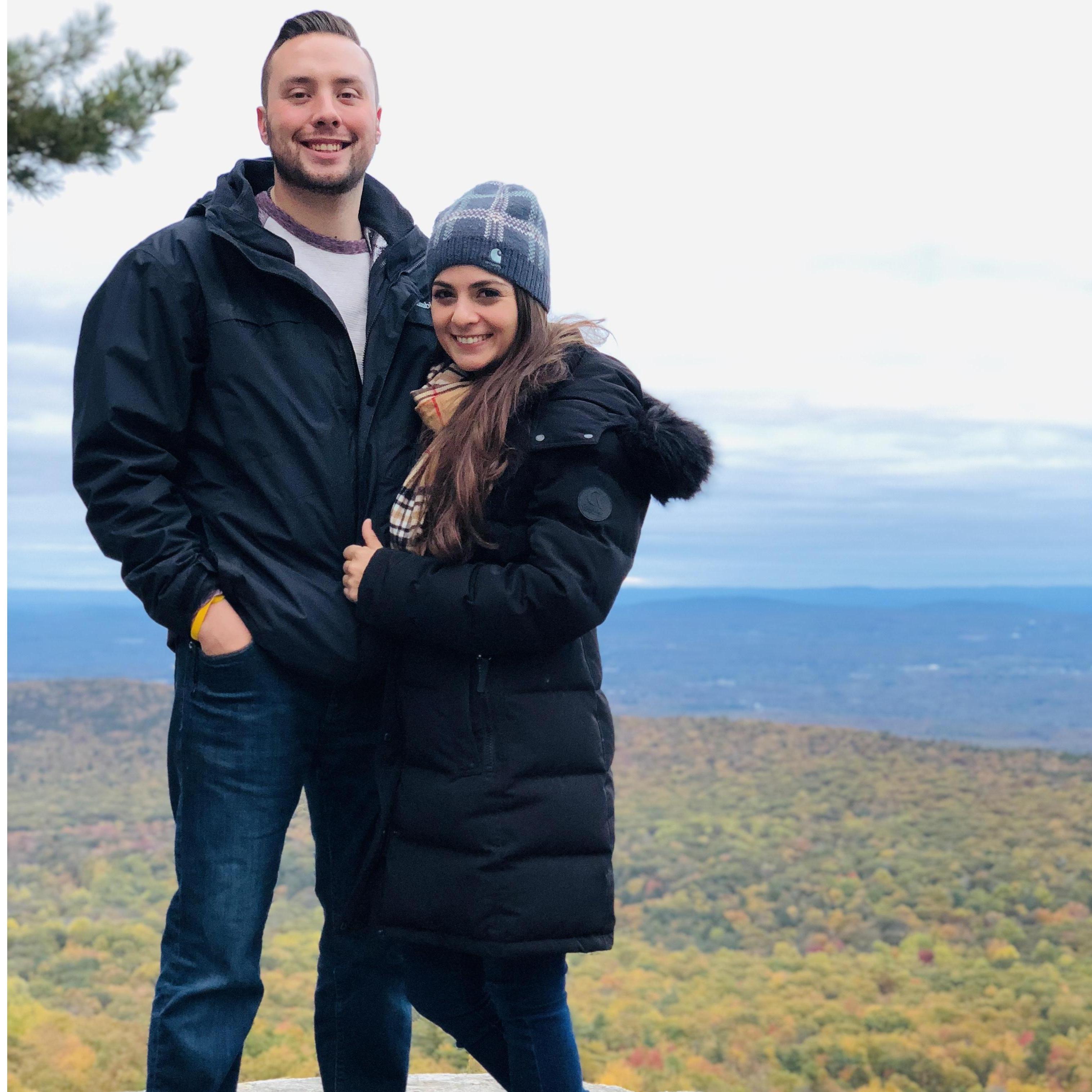 Tyler took me on an adventure up the mountains in Minnewaska State Park.