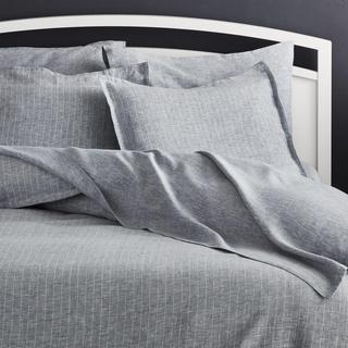 Linen Pinstripe Duvet Cover