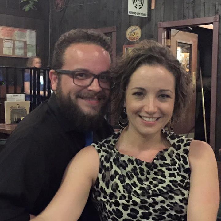 Our first photo together - the 2015 Ostrander Rewards!