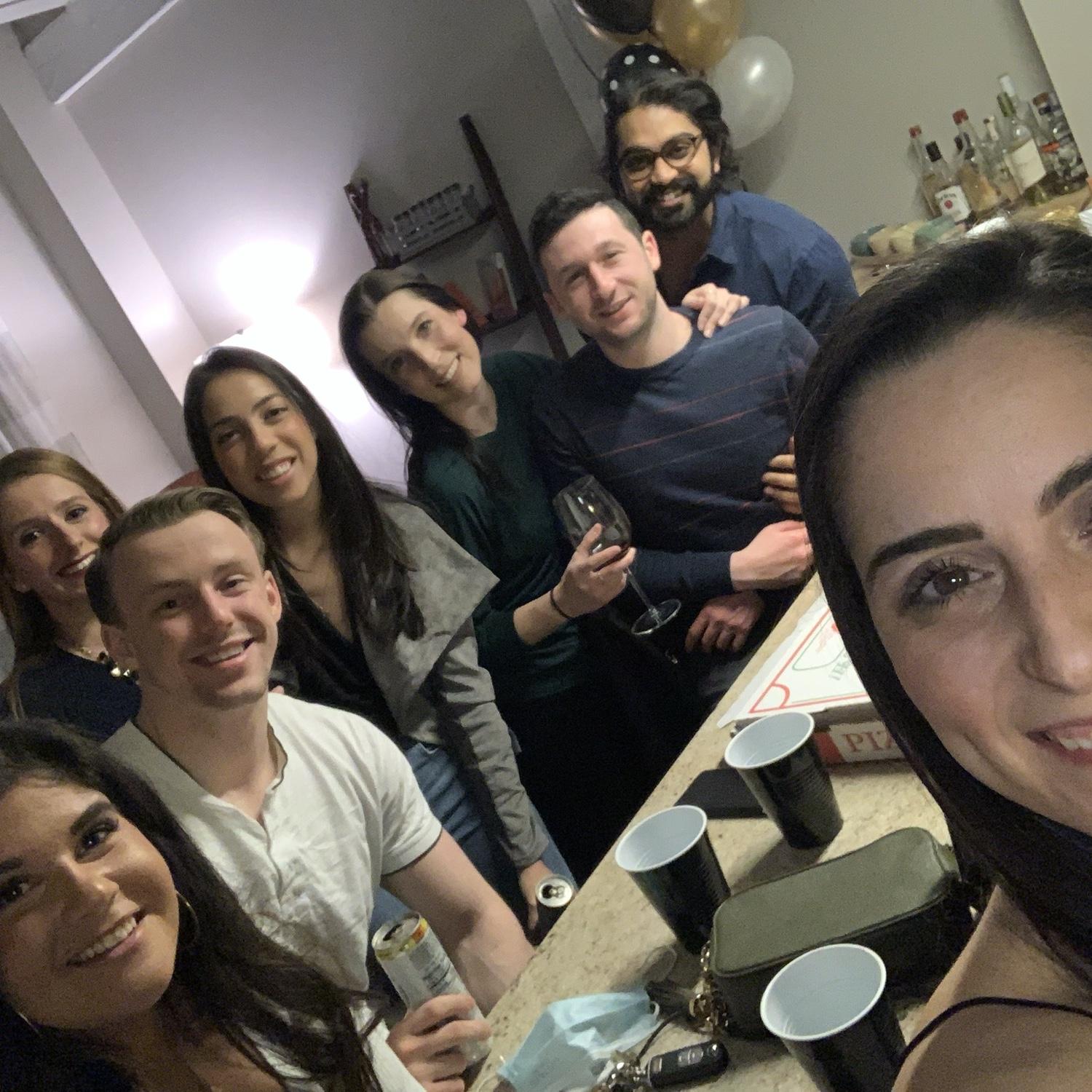 Surprise party for Nicole’s Match into ObGyn
