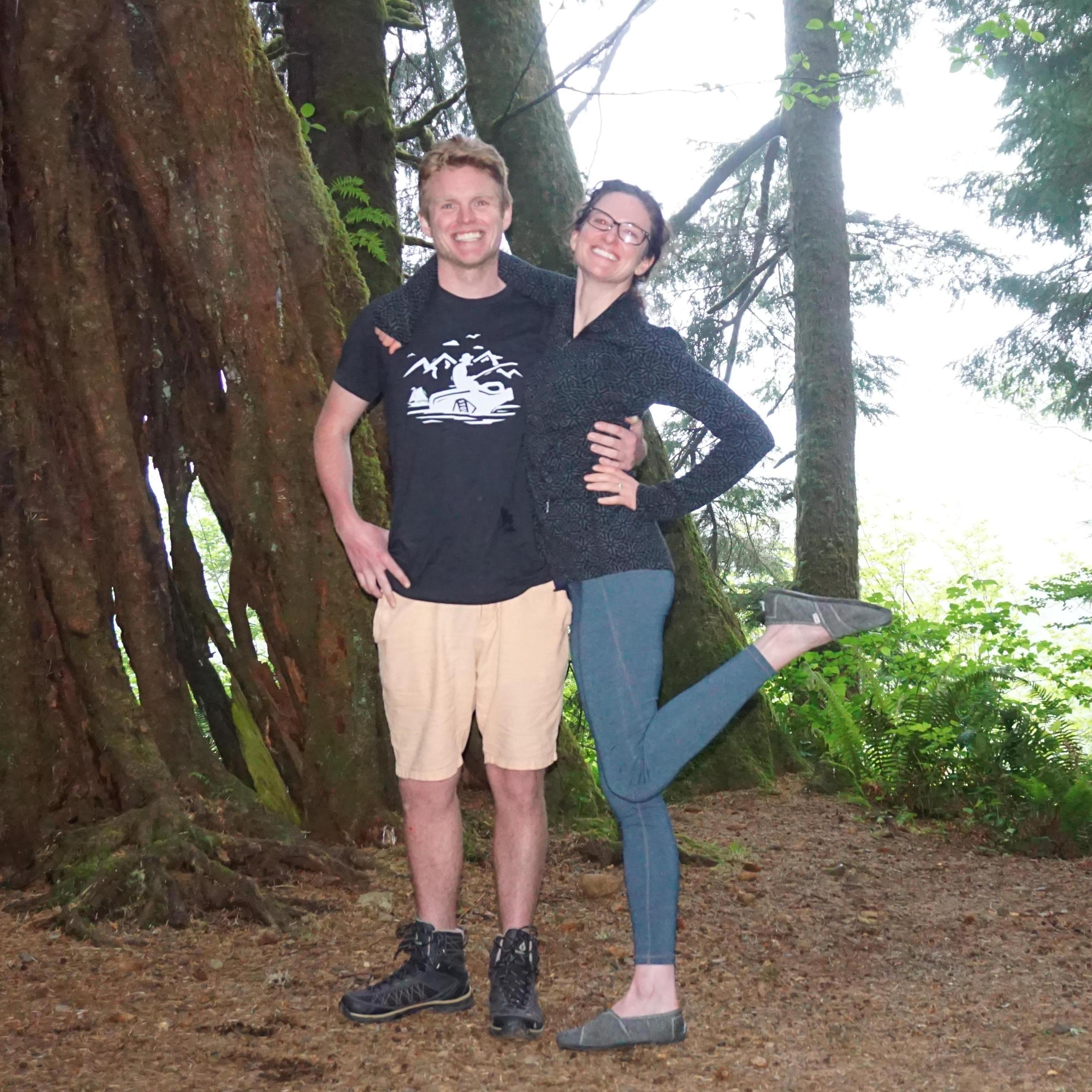 Camping in the pacific northwest!