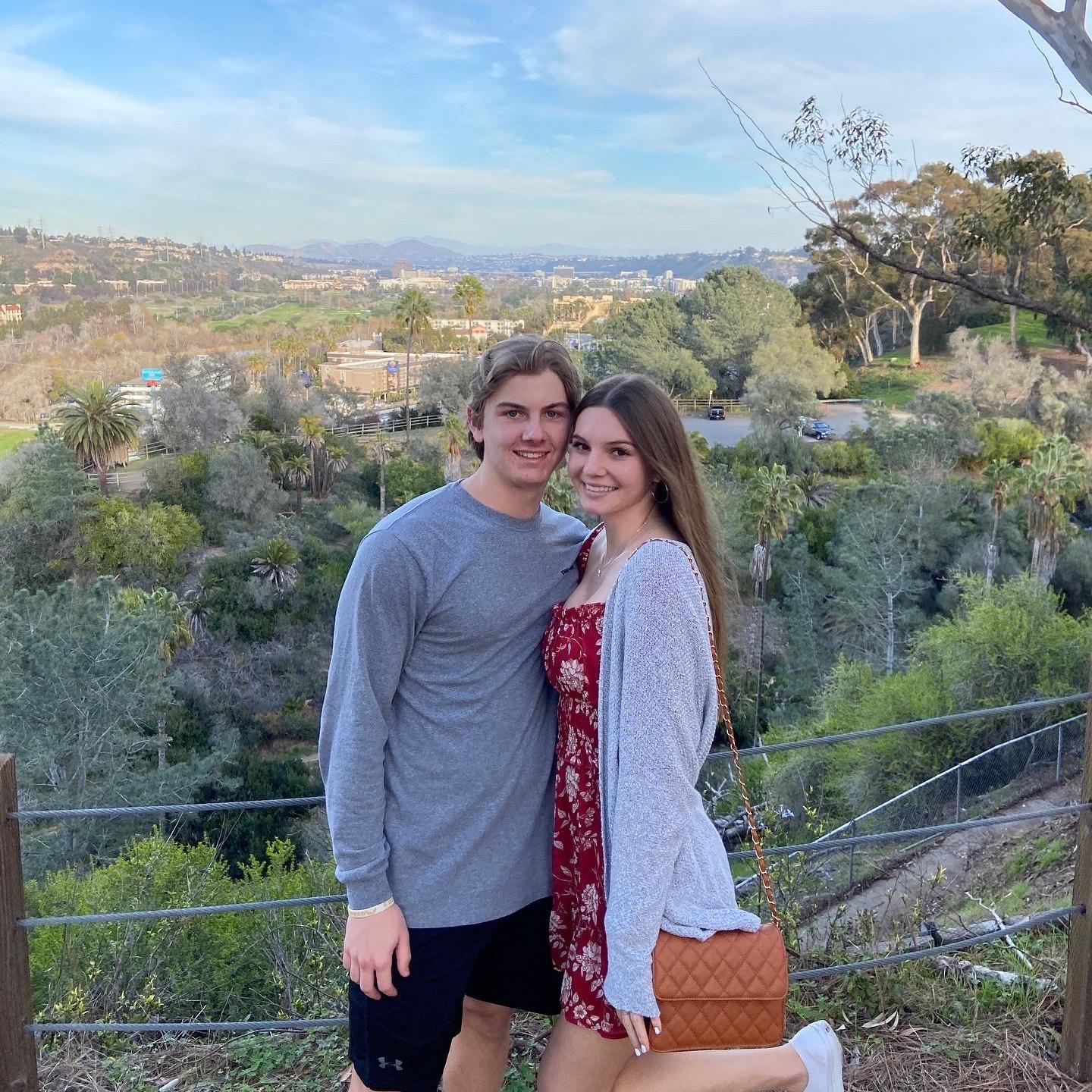 Josh's first visit to SD (2 months after we started dating)!