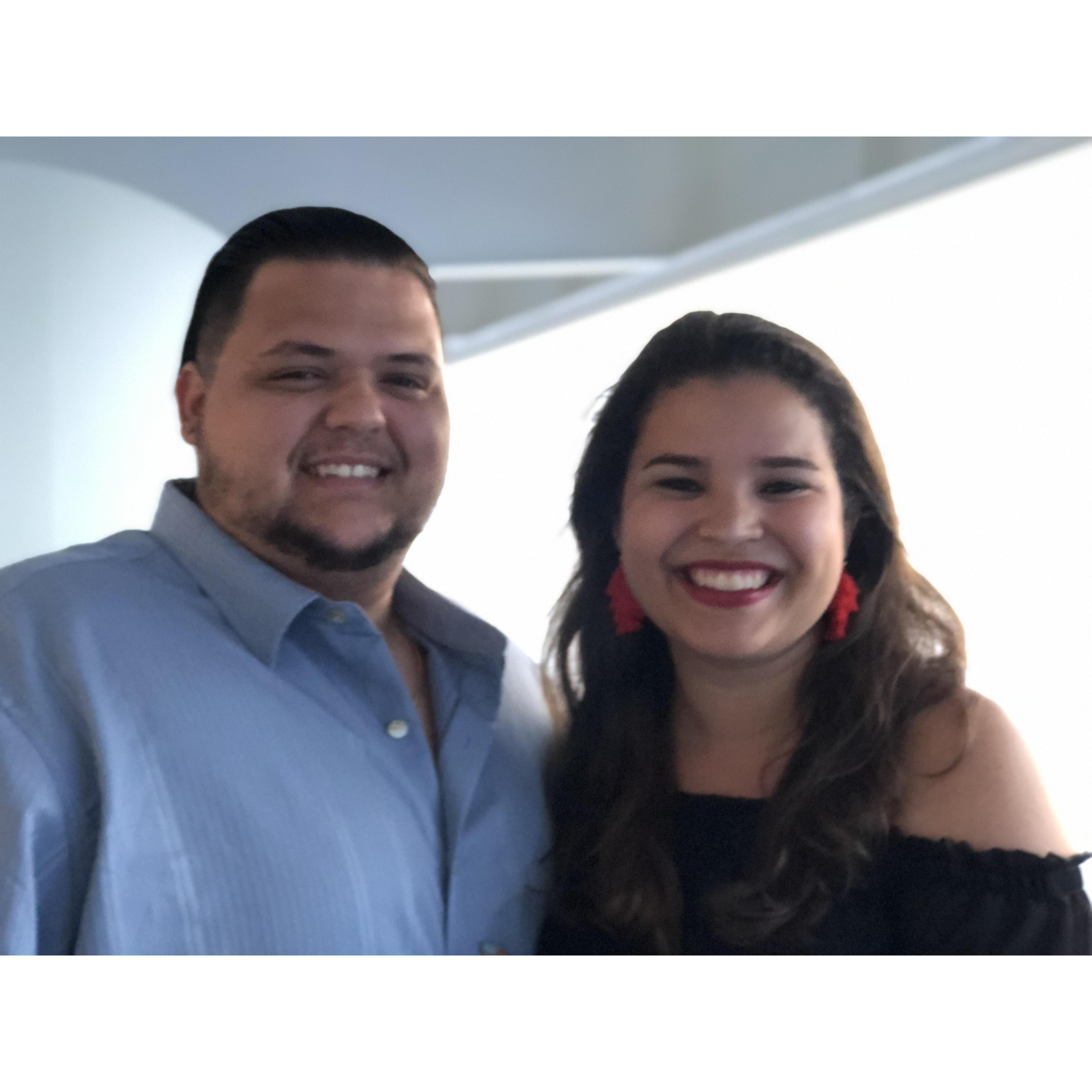 Formal night on a cruise together! Not too Shabby!