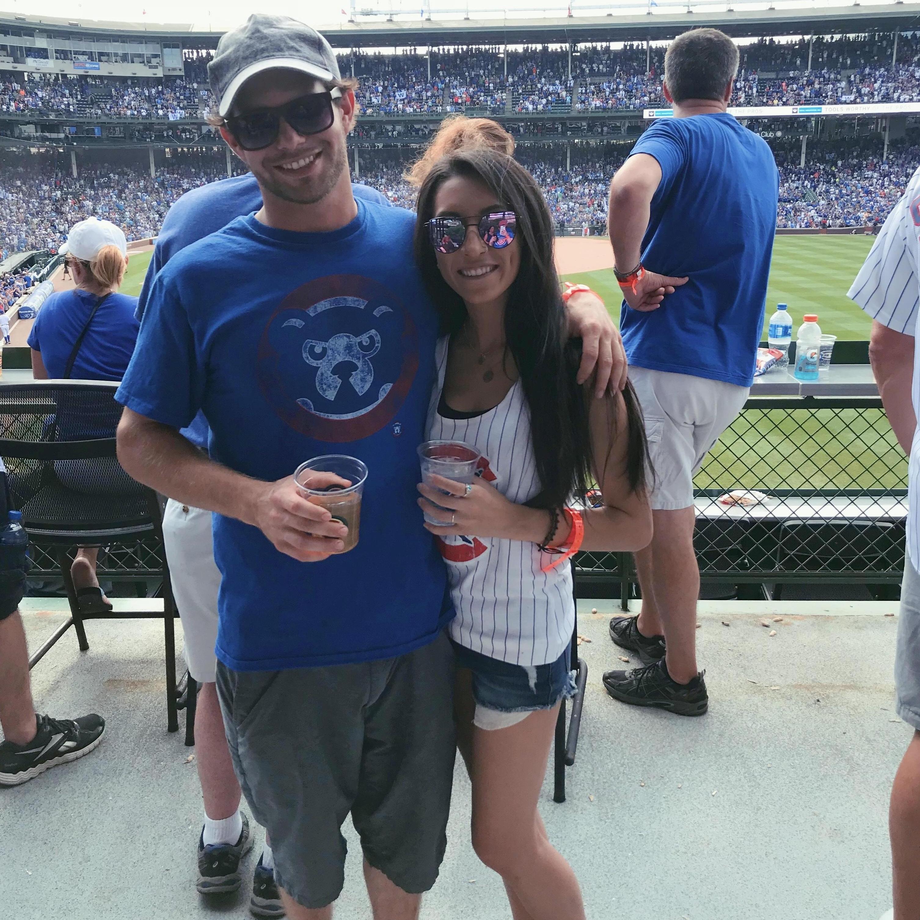 2018 - First Cubs game together
