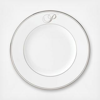 Federal Platinum Script Dinner Plate