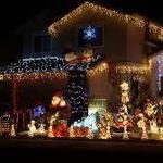 Brea Christmas Light Neighborhood