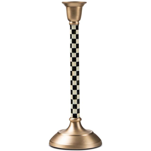 Mackenzie-Childs Medium Courtly Check Candlestick