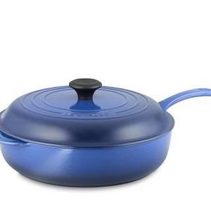 Le Creuset Signature Deep Sauté Pan, 4 1/4-Qt., Lapis