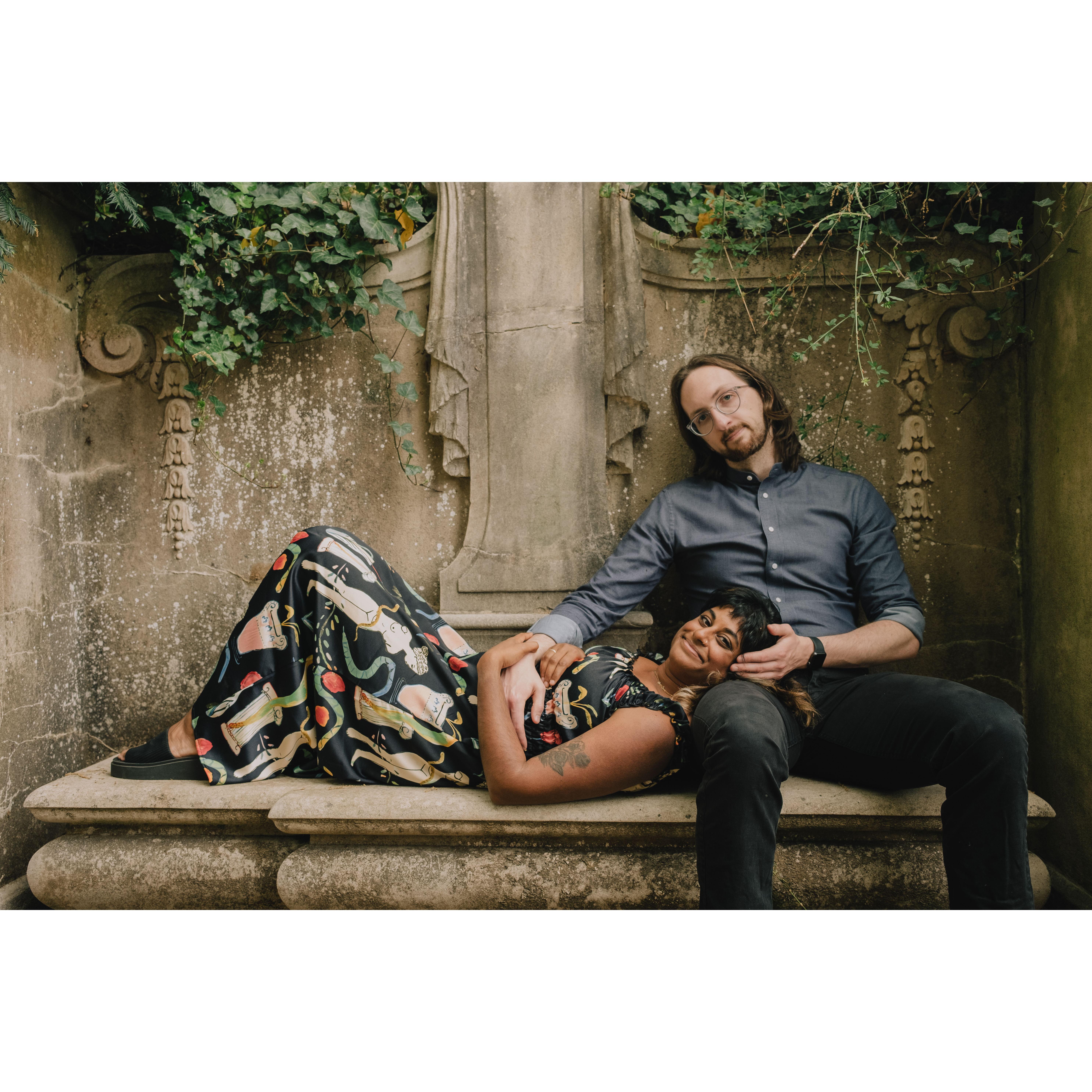Shout out to our friend, Salomone for taking these amazing engagement photos of us!
