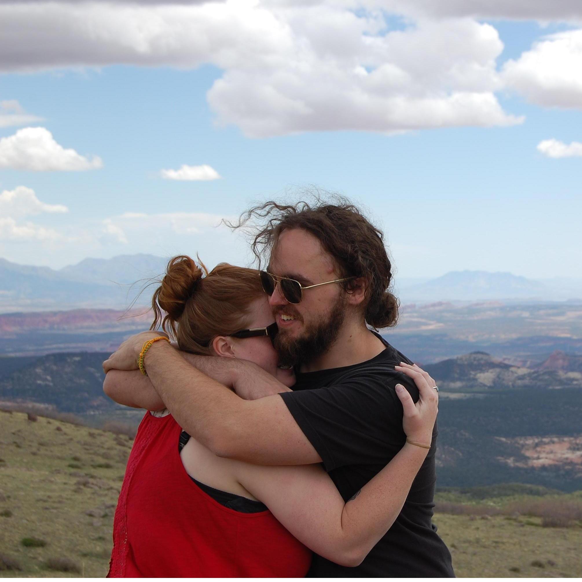 One of my favorite pics of us in one of our favorite places!