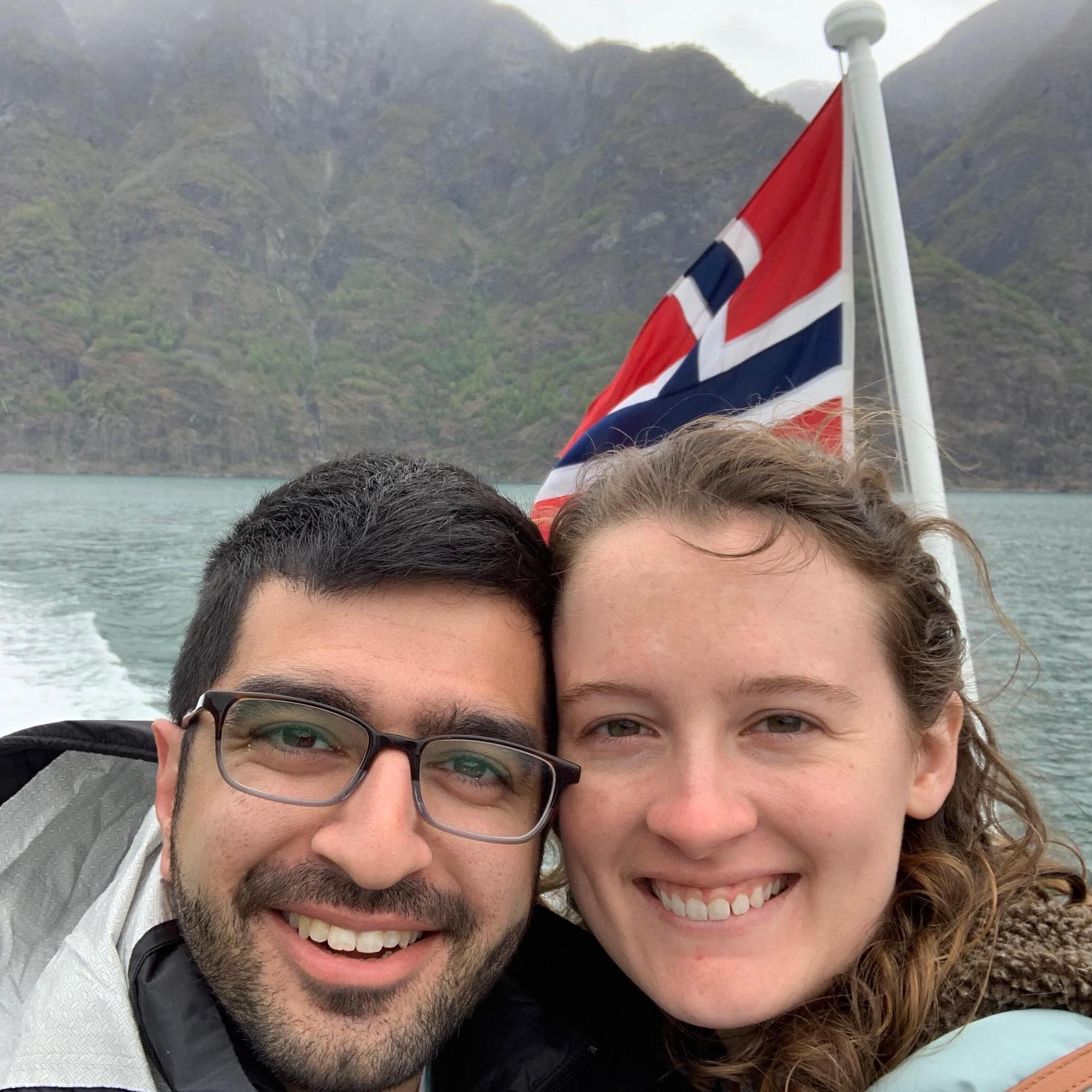 Touring the fjords in Norway