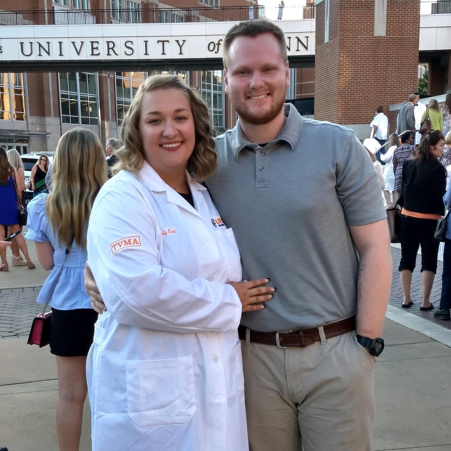 Emily's white coat ceremony!