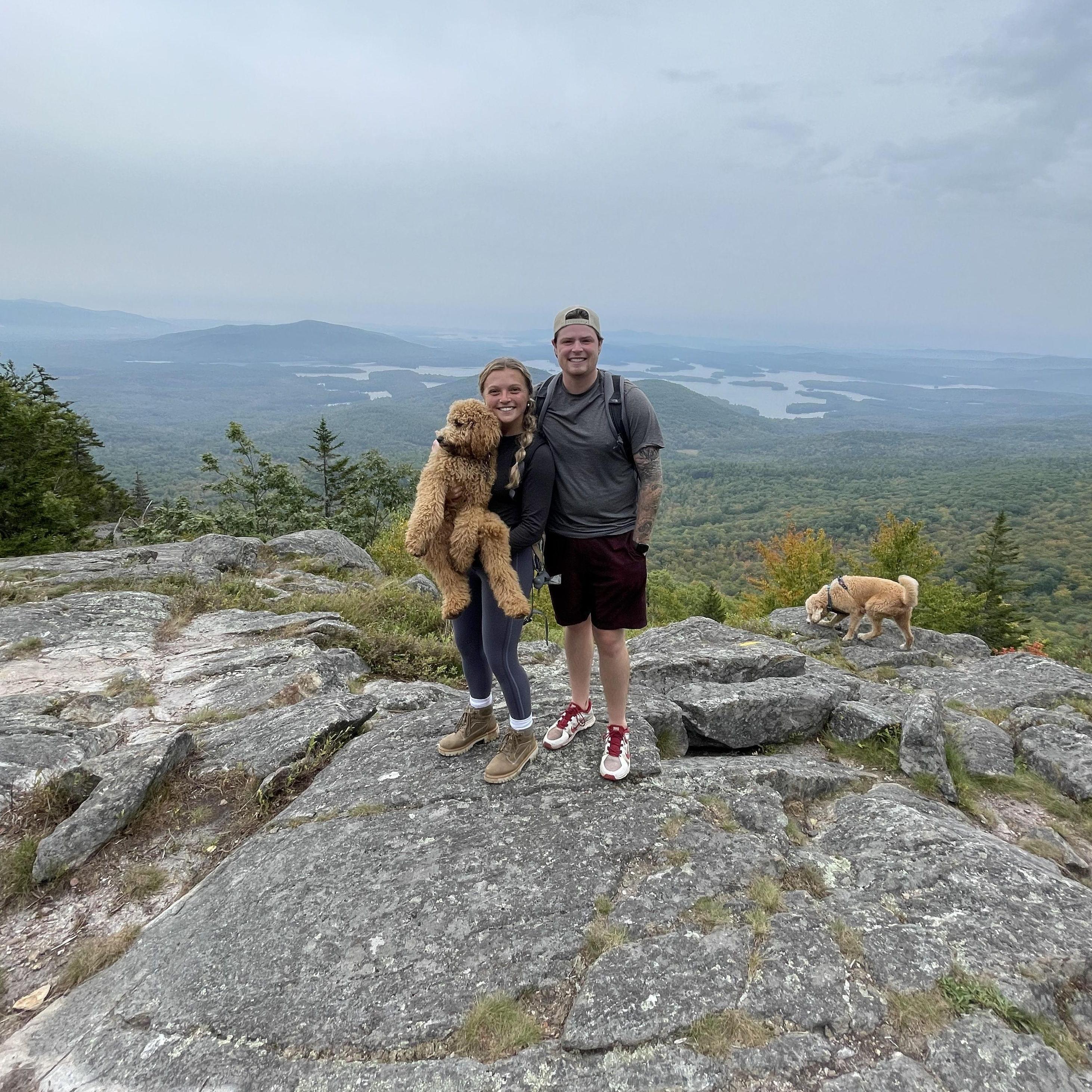 Cru's first hike!