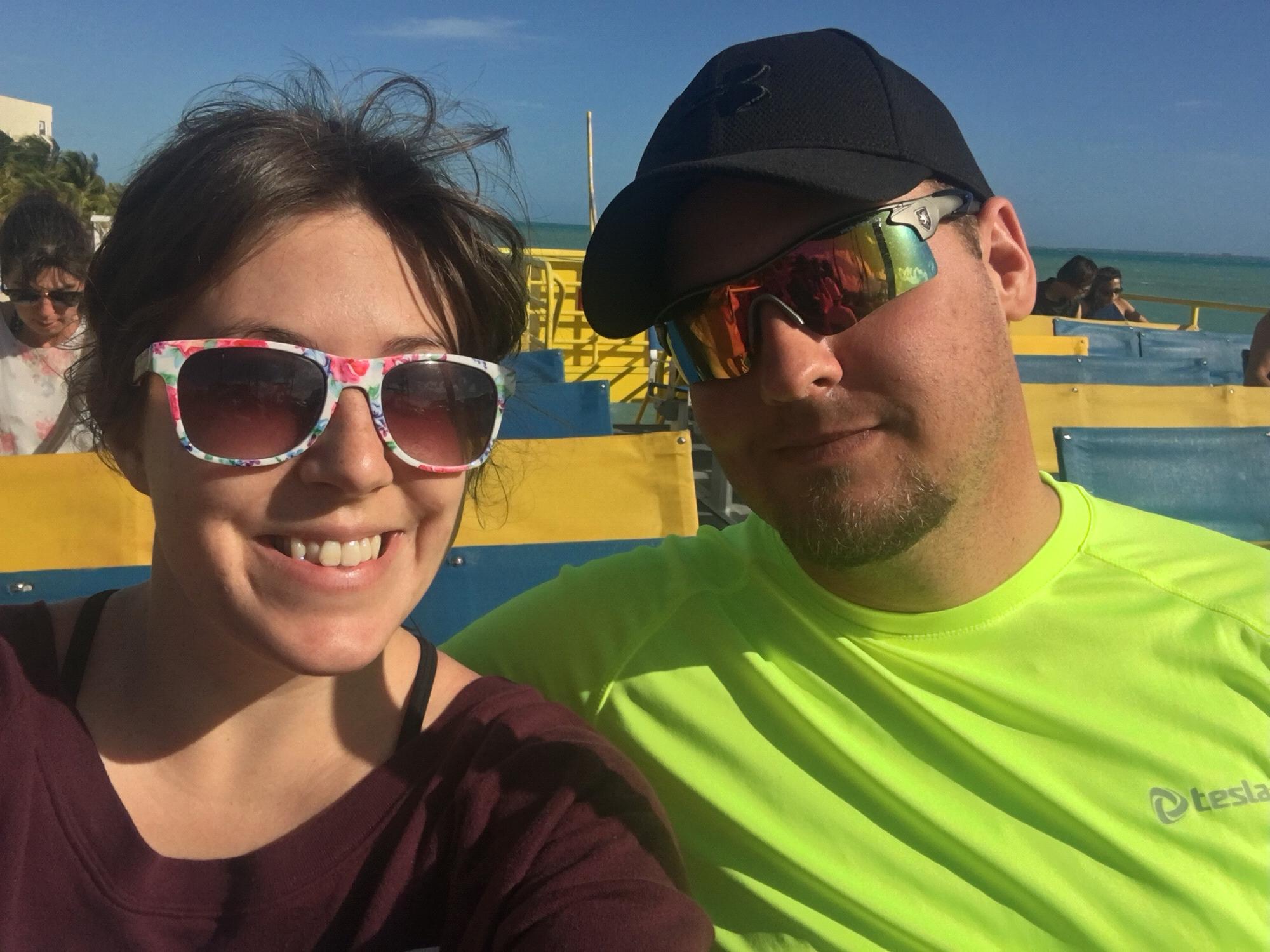 Ferry ride from Cancun to Isla Mujeres