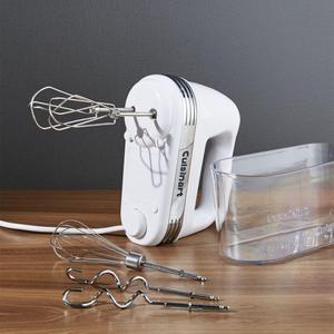 Cuisinart - Cuisinart ® White 9-Speed Hand Mixer with Storage Case