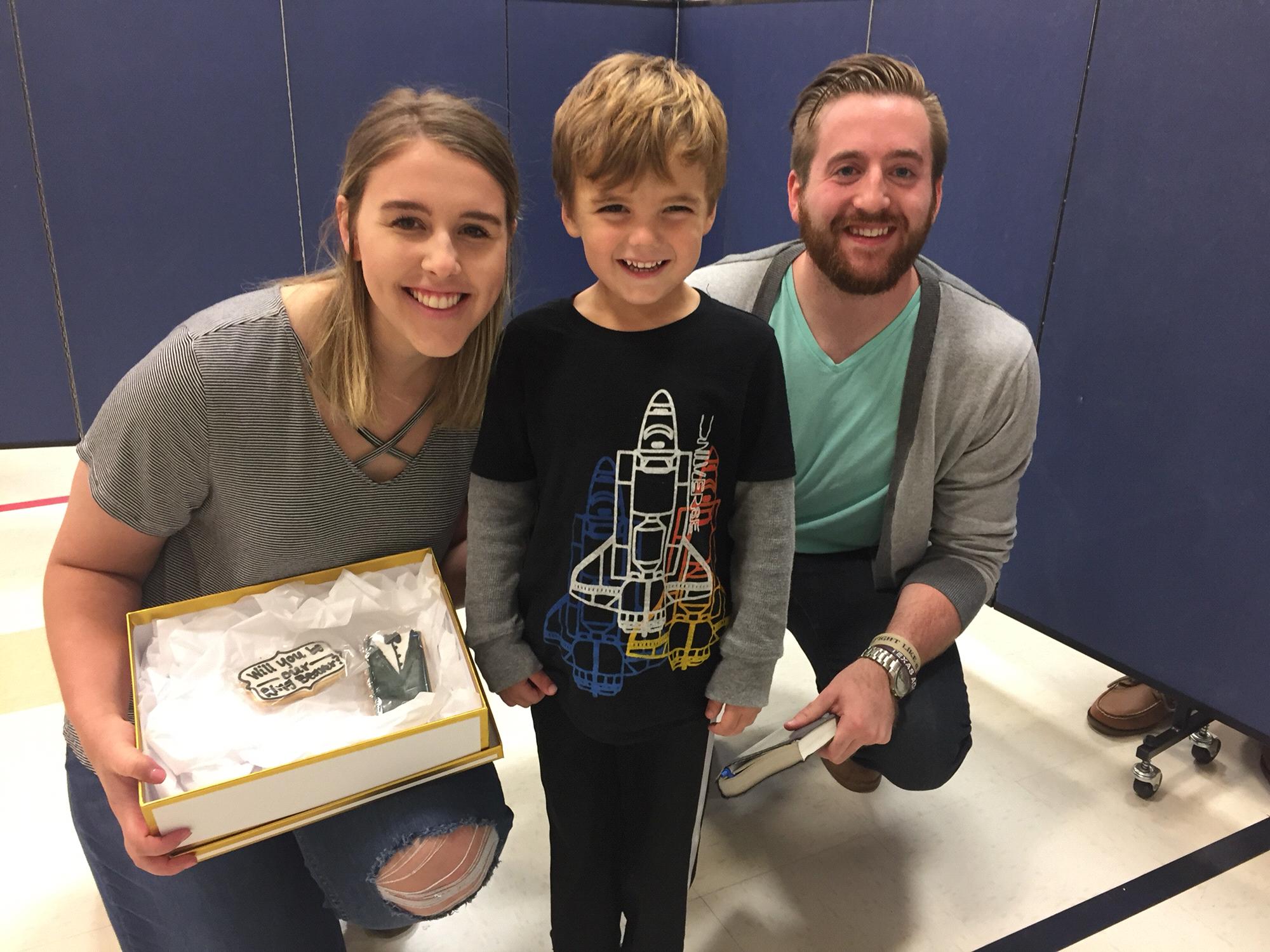 Our handsome ring bearer, Liam!