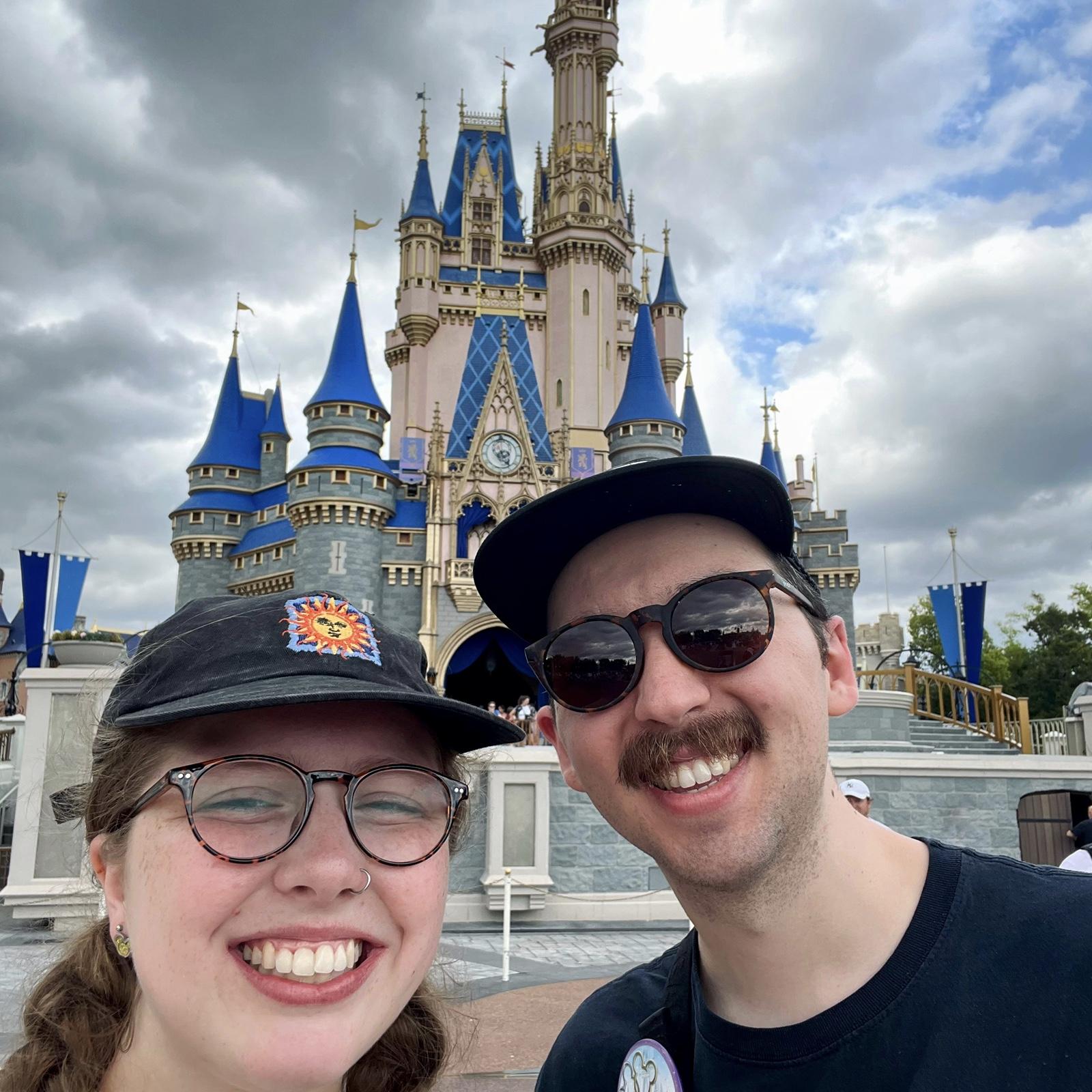 Cinderella's castle at Magic kingdom!