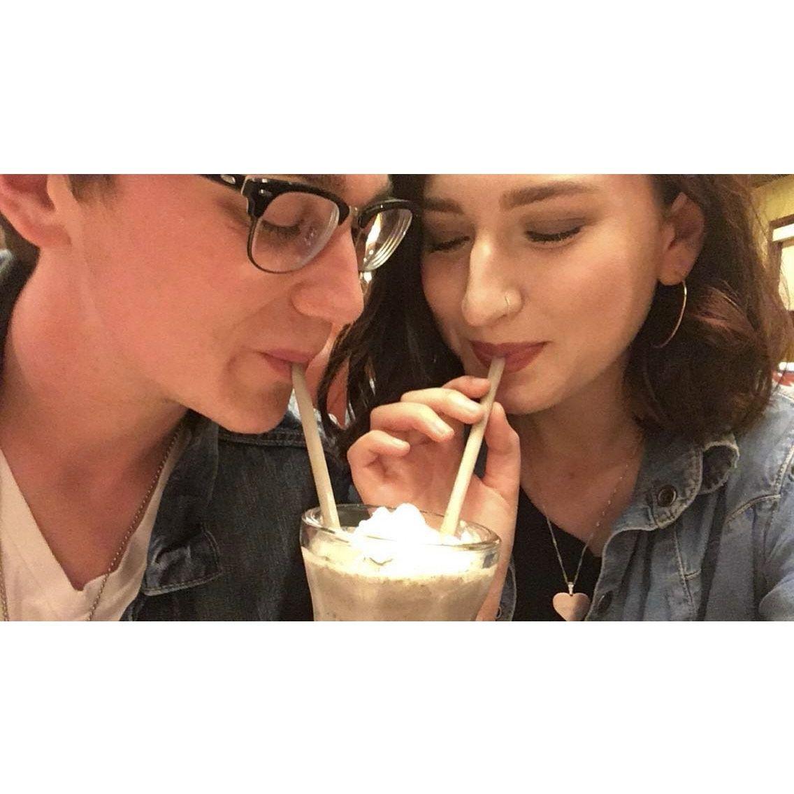 Sharing a shake after the sockhop (2017)